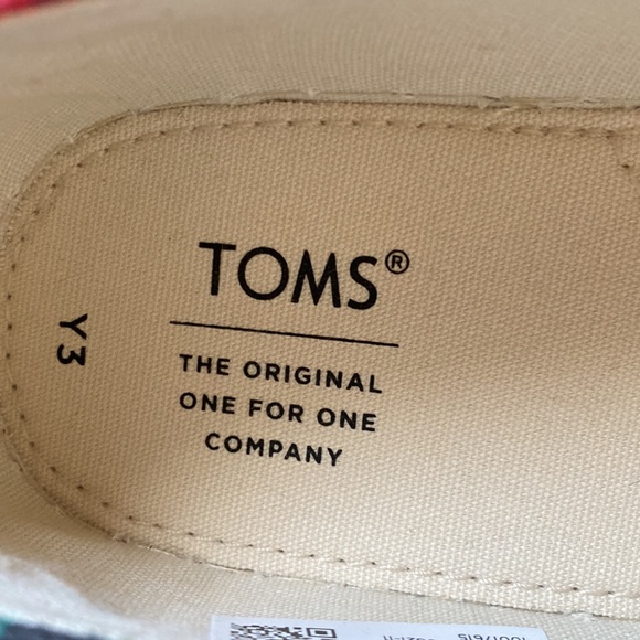 New Toms Belmont Forged Iron Tree Lights Print Youth 3 - Picture 2 of 4